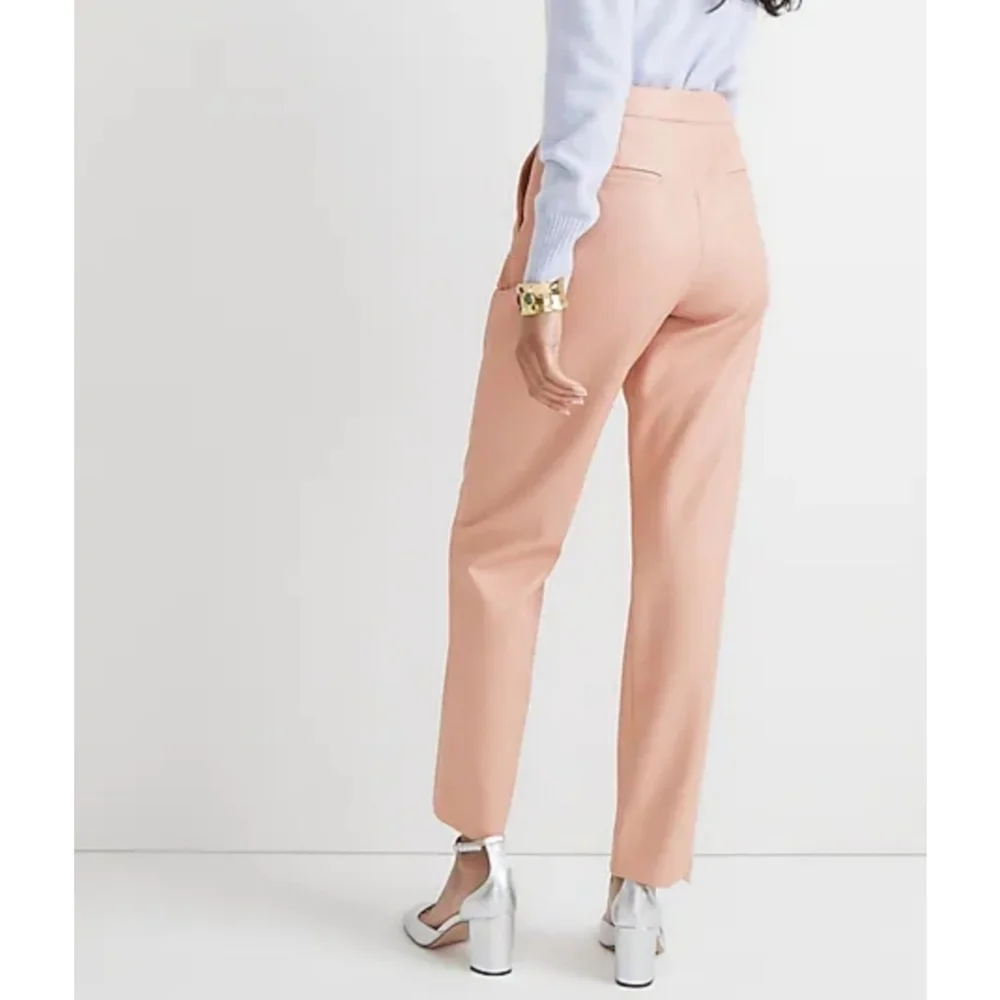 30. J.Crew Kate straight-leg pant in faux leather